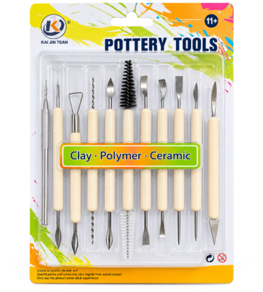 Pottery Modelling Tools Set