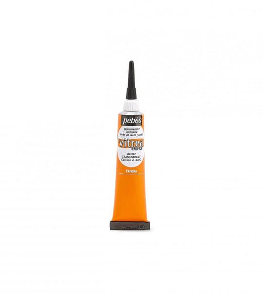Pebeo Vitrea 160 Relief Outliner 20ml – Dimensional Paint for Glass